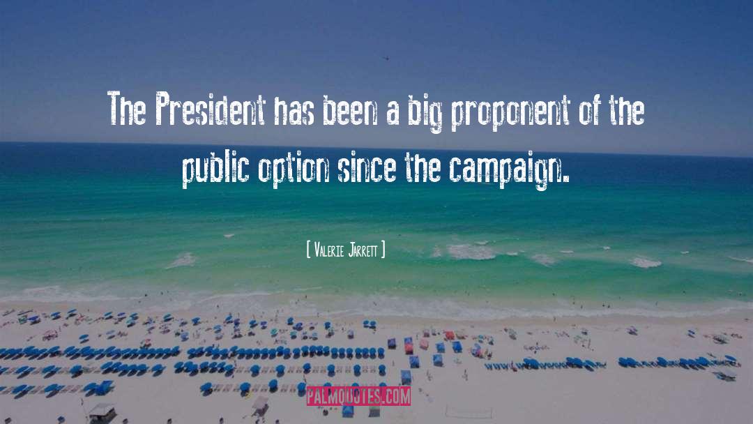 Campaign Endorsement quotes by Valerie Jarrett
