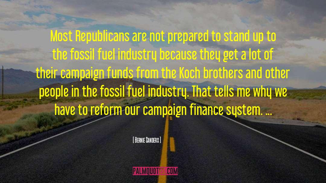 Campaign Finance quotes by Bernie Sanders