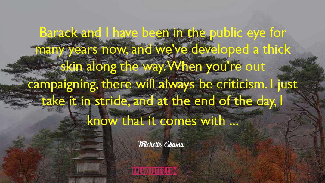 Campaigning quotes by Michelle Obama