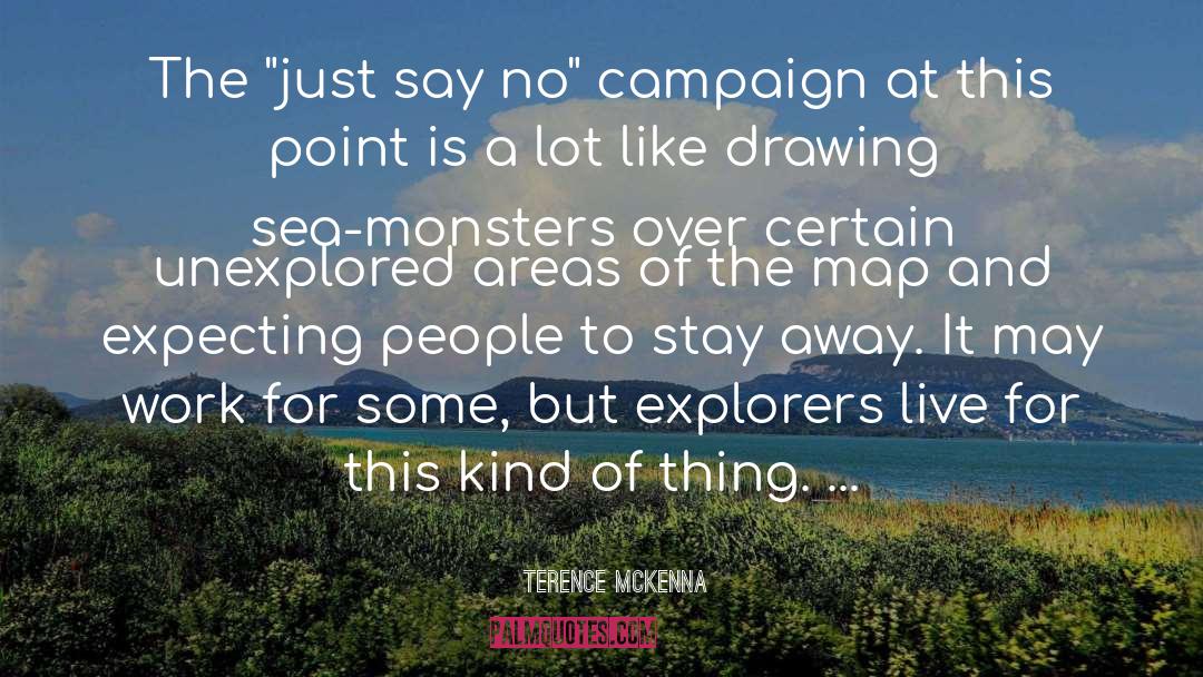 Campaigns quotes by Terence McKenna