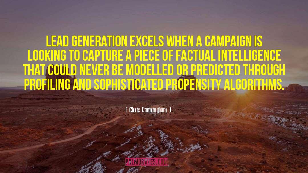 Campaigns quotes by Chris Cunningham