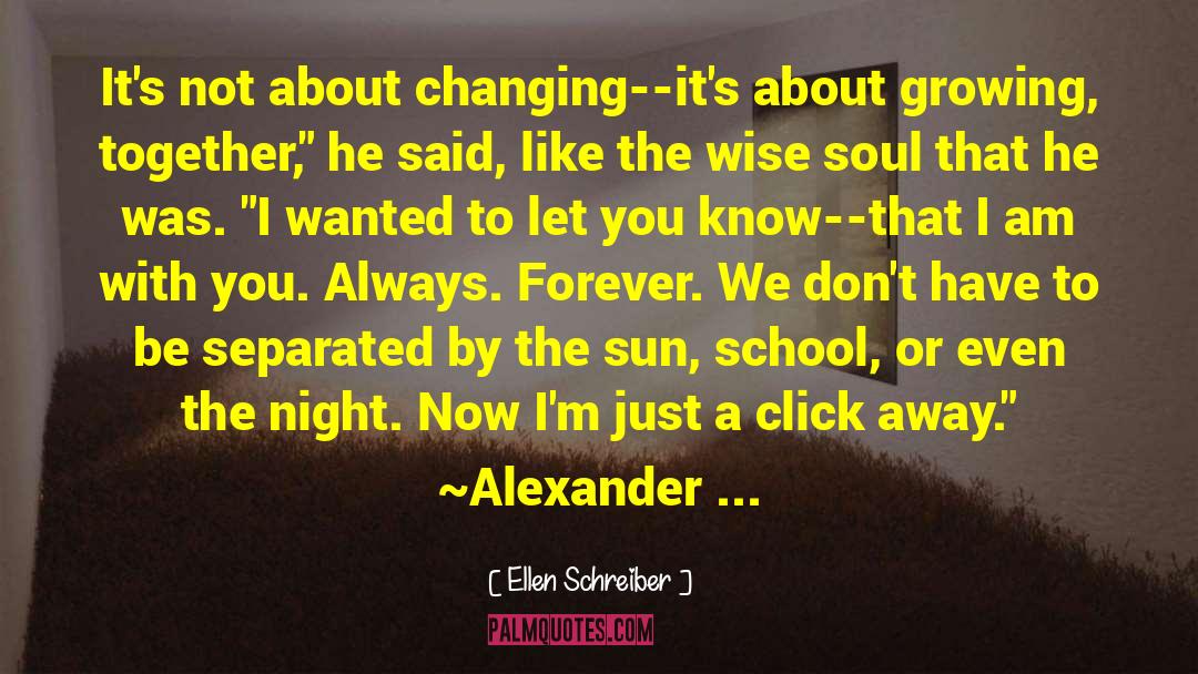 Campbell Alexander quotes by Ellen Schreiber