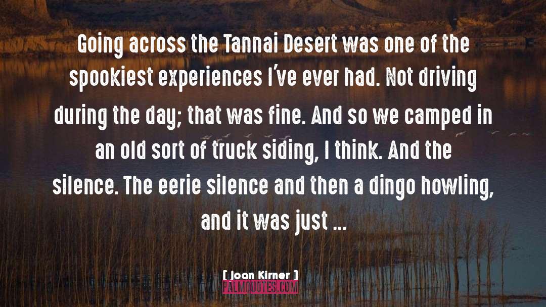 Camped Out quotes by Joan Kirner