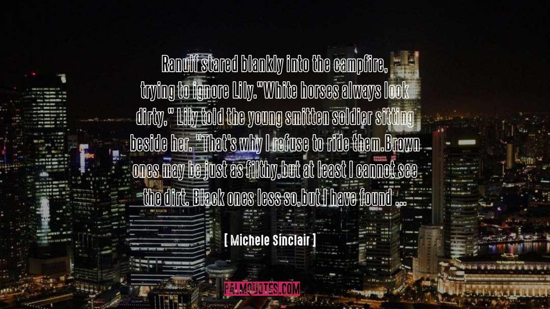 Campfire quotes by Michele Sinclair