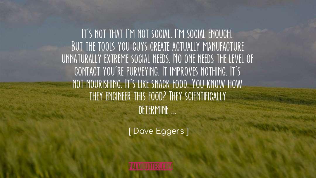 Camping Food quotes by Dave Eggers
