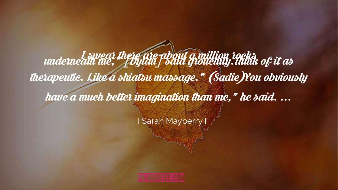 Camping quotes by Sarah Mayberry