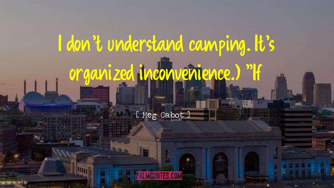 Camping quotes by Meg Cabot