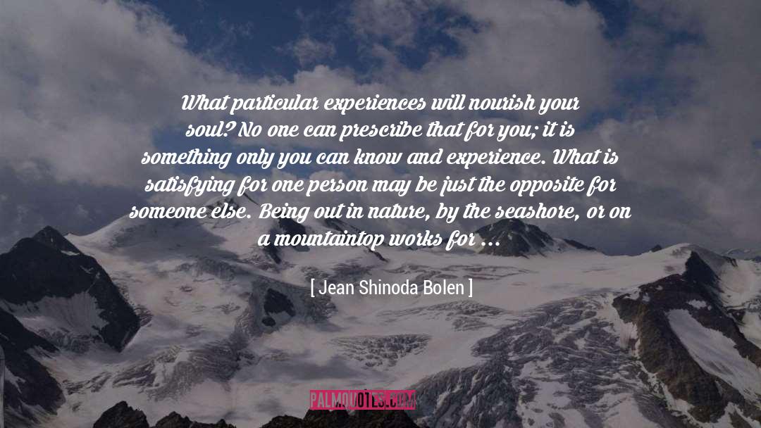 Camping quotes by Jean Shinoda Bolen