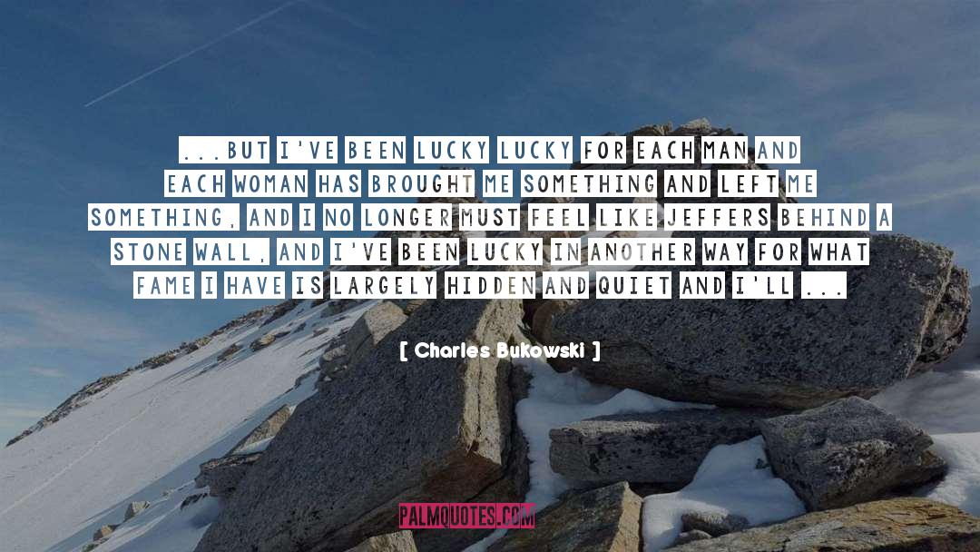 Camping quotes by Charles Bukowski