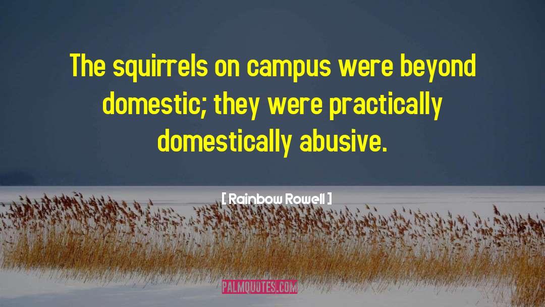 Campus quotes by Rainbow Rowell