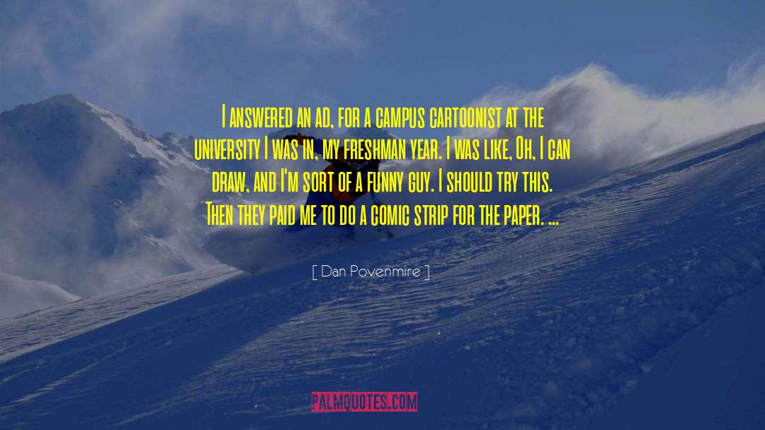 Campus quotes by Dan Povenmire