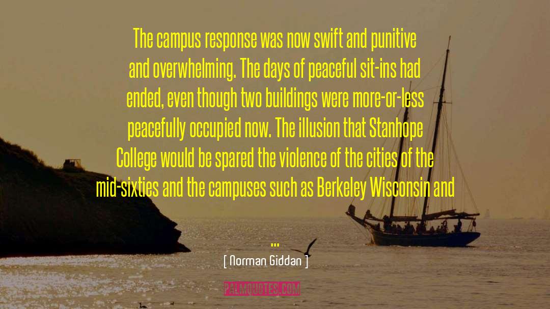 Campuses quotes by Norman Giddan
