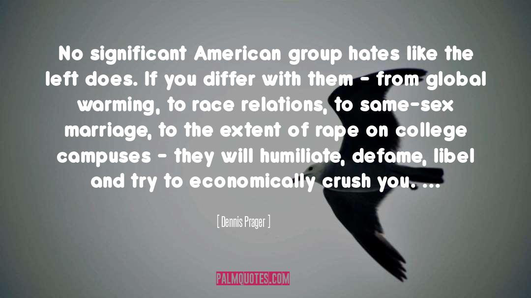 Campuses quotes by Dennis Prager