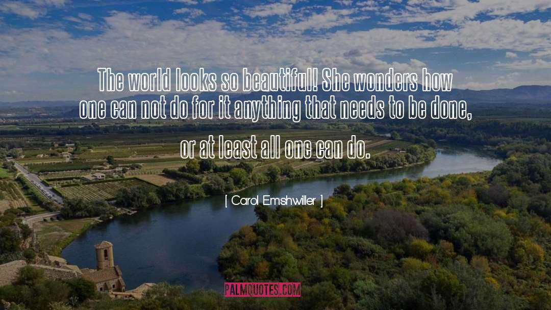 Can Do Spirit quotes by Carol Emshwiller