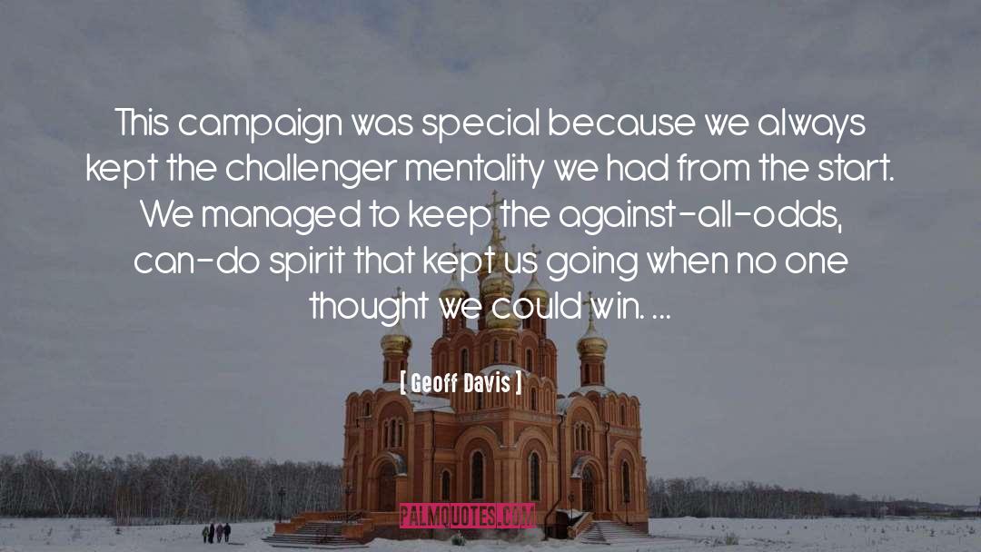 Can Do Spirit quotes by Geoff Davis