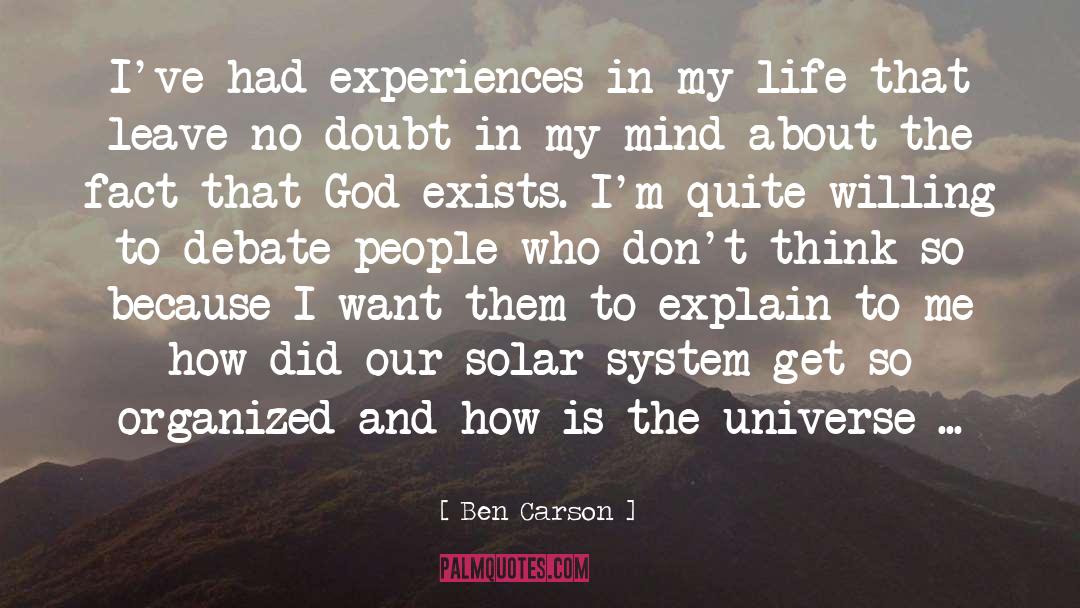 Can Explain How I Feel quotes by Ben Carson