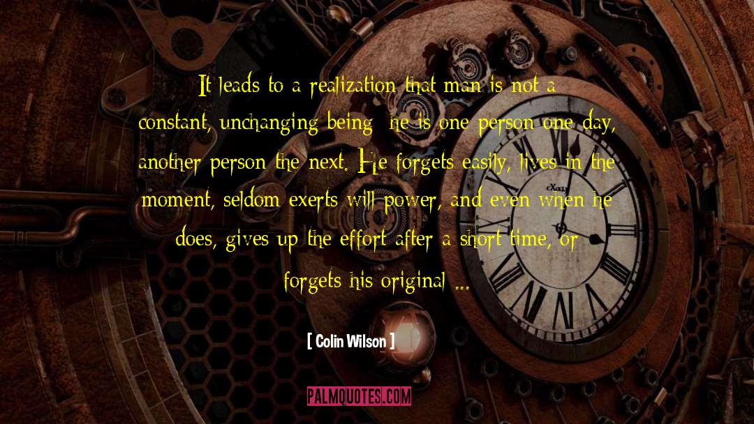 Can T Catch A Break quotes by Colin Wilson