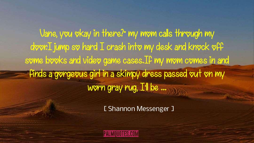 Can T Come Back Sad quotes by Shannon Messenger