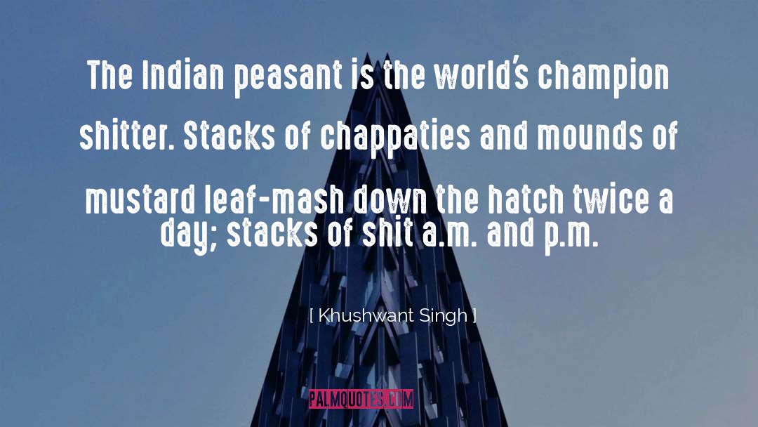 Canaan Mash quotes by Khushwant Singh