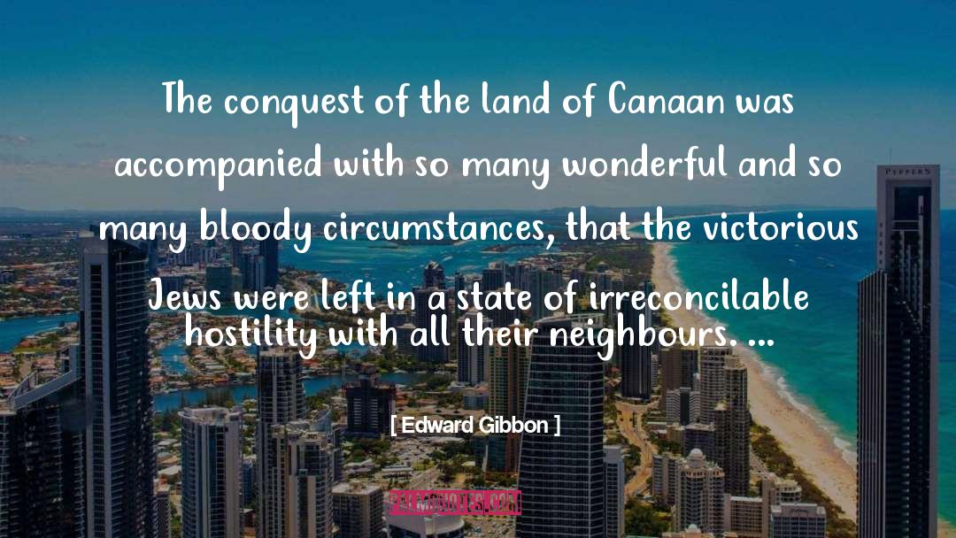 Canaan quotes by Edward Gibbon