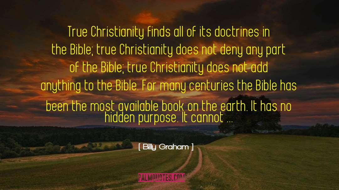 Canaanites Bible quotes by Billy Graham