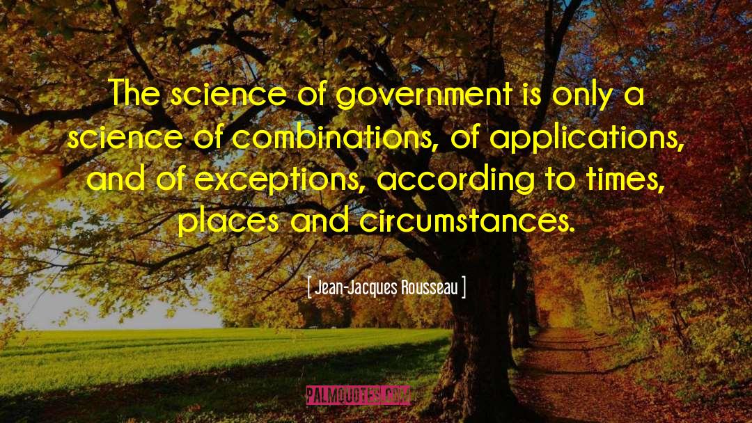 Canadian Government quotes by Jean-Jacques Rousseau