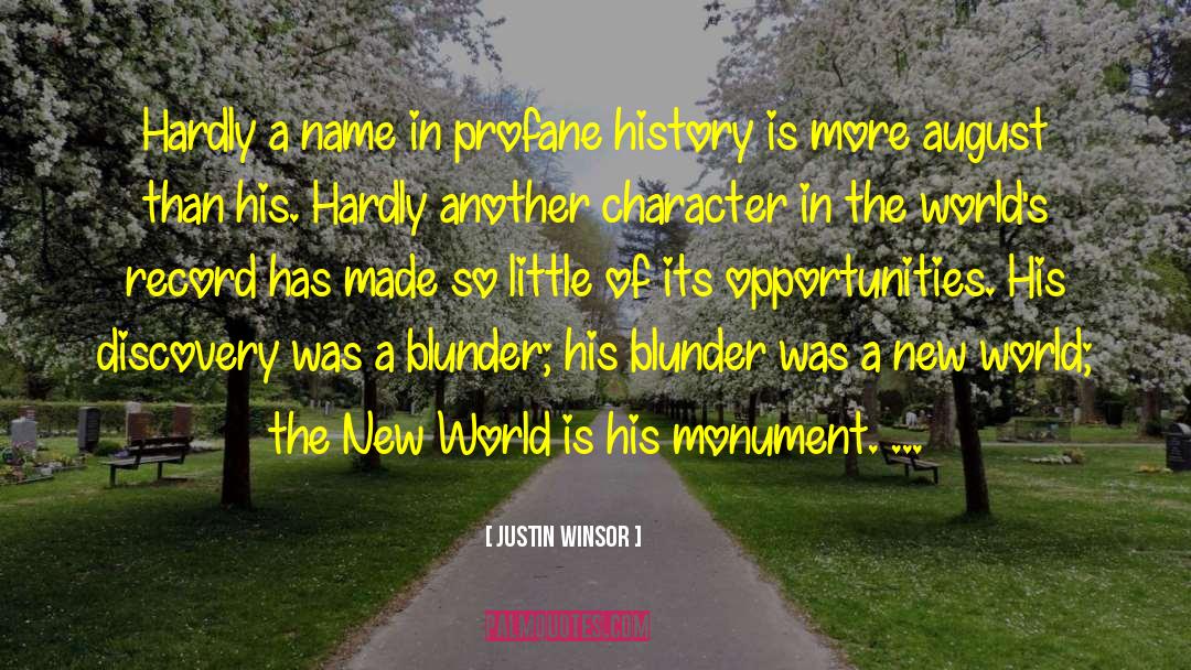 Canadian History quotes by Justin Winsor