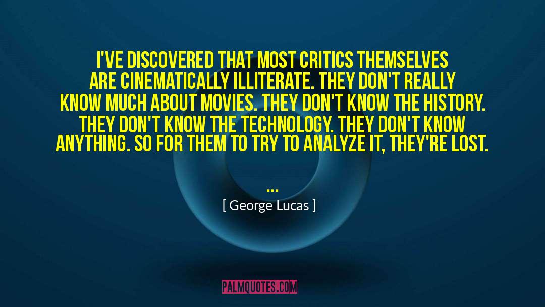 Canadian History quotes by George Lucas