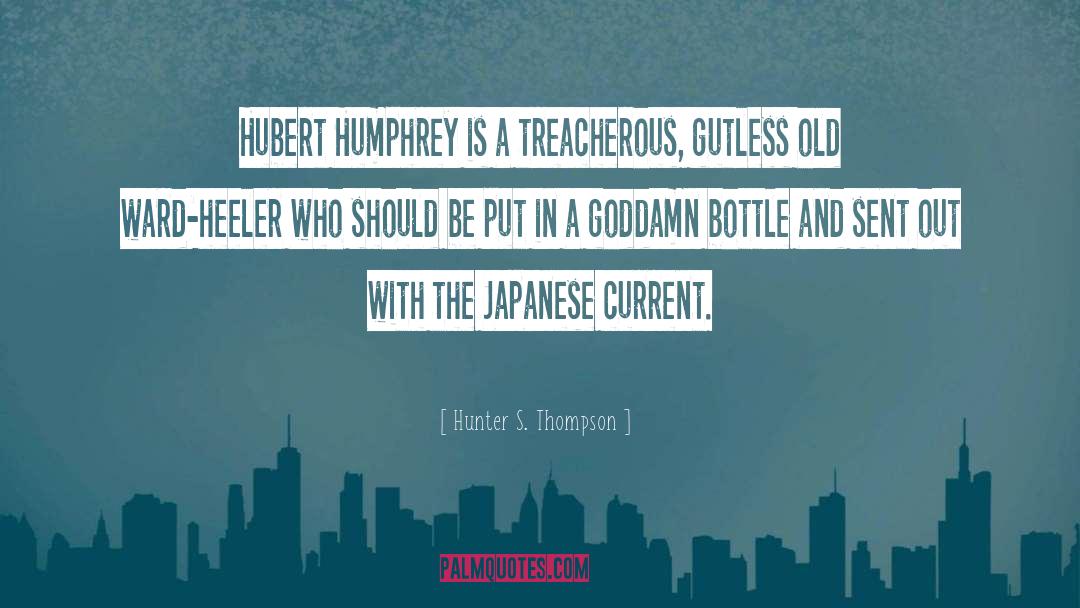 Canadian Politics quotes by Hunter S. Thompson