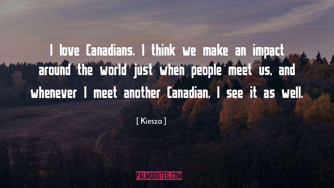 Canadian quotes by Kiesza