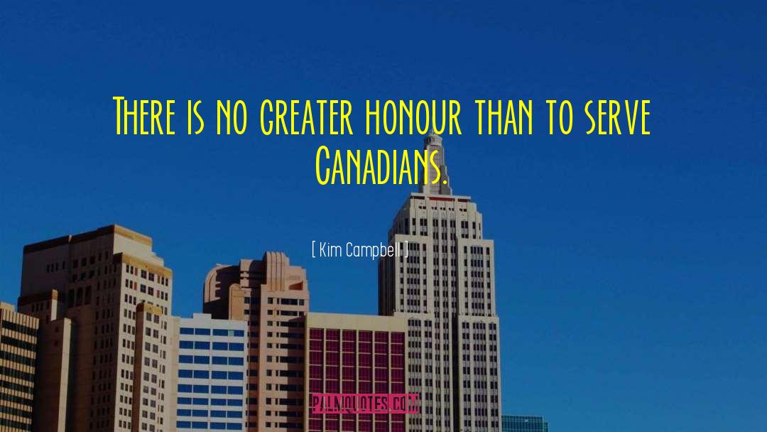 Canadians quotes by Kim Campbell