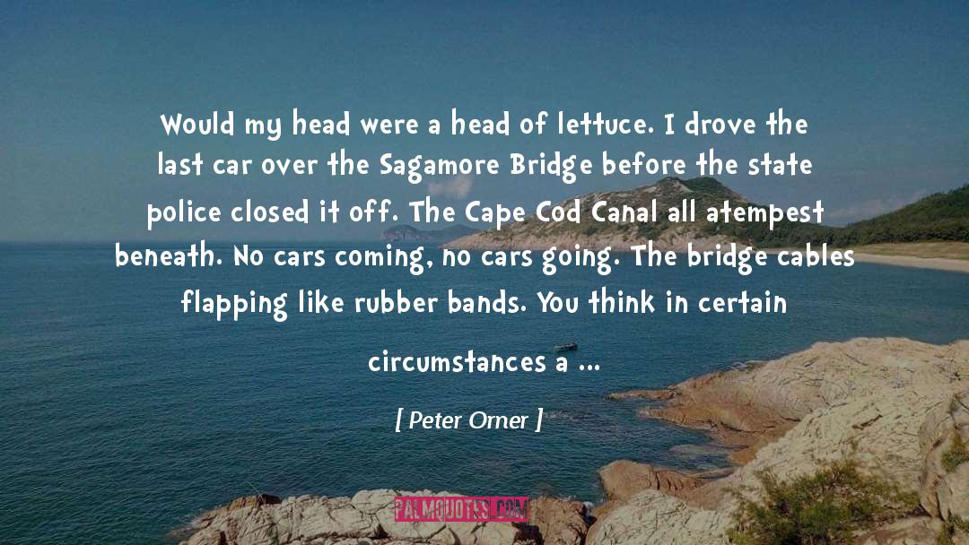 Canal quotes by Peter Orner