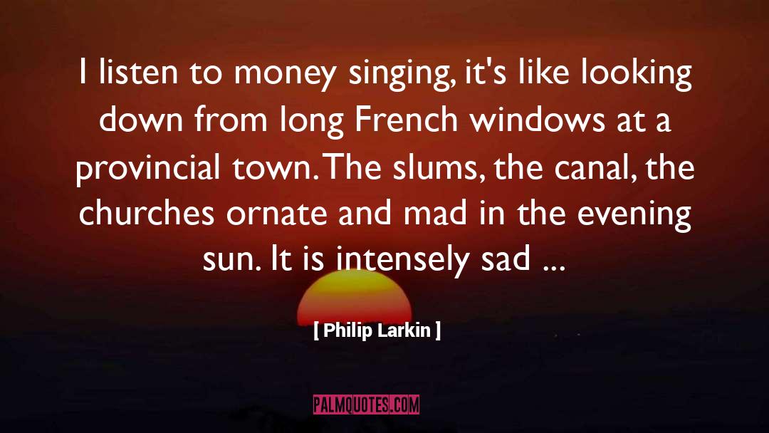 Canal quotes by Philip Larkin