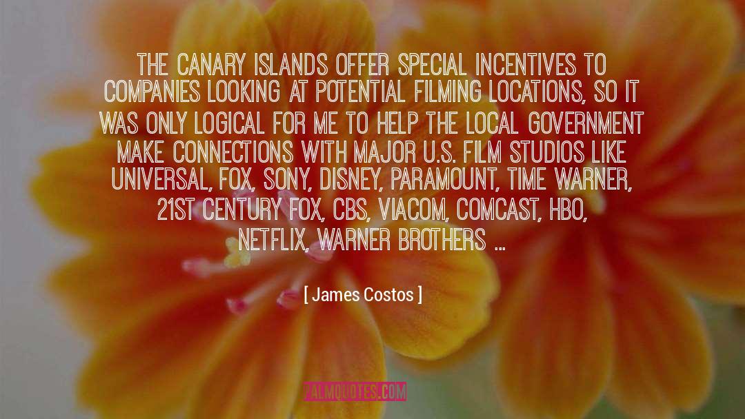 Canary quotes by James Costos