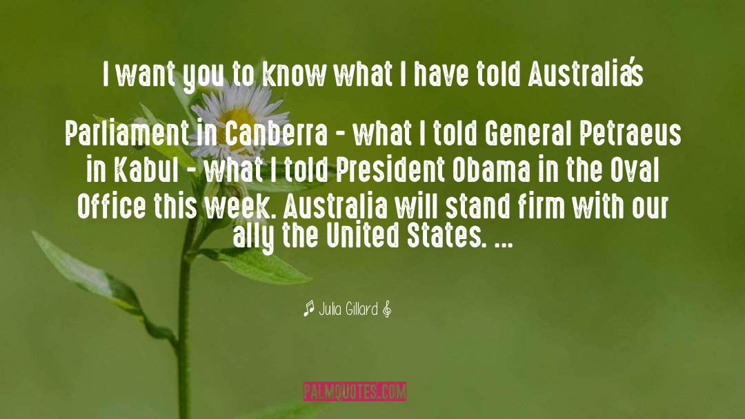 Canberra quotes by Julia Gillard