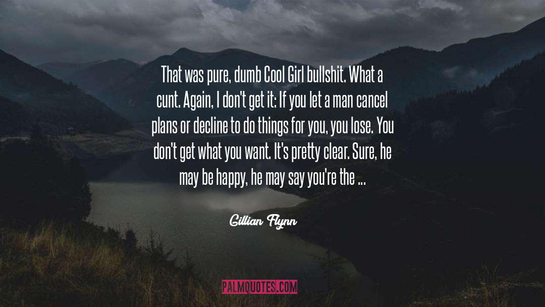 Cancel quotes by Gillian Flynn