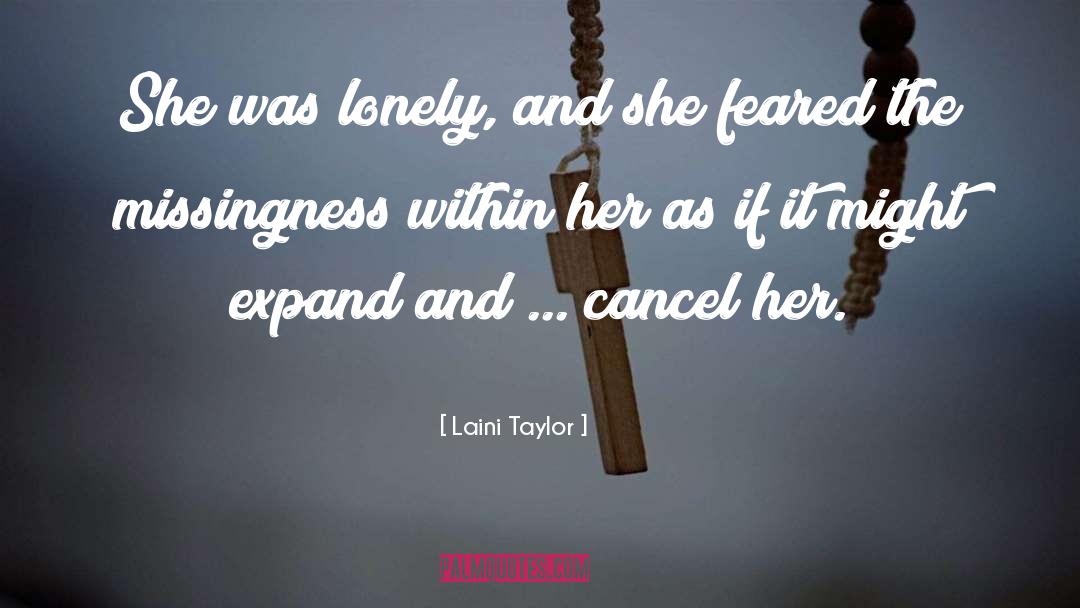 Cancel quotes by Laini Taylor