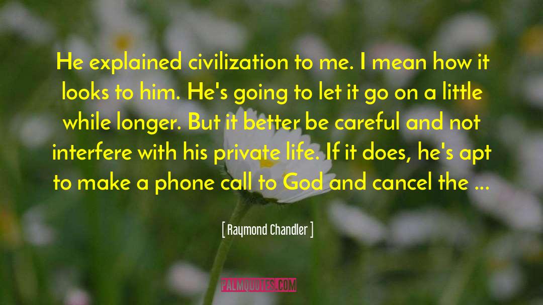 Cancel quotes by Raymond Chandler