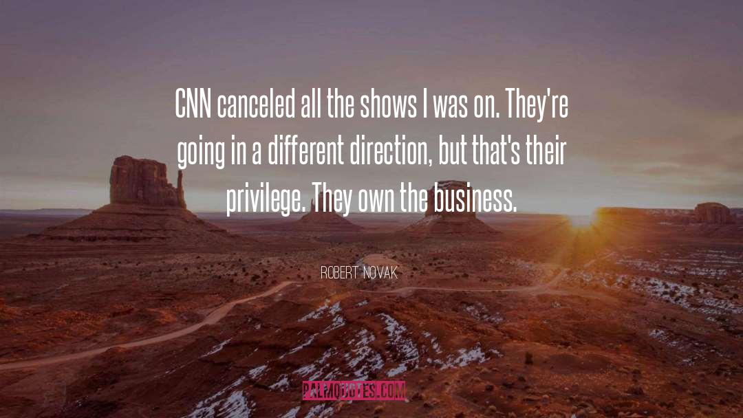 Canceled quotes by Robert Novak