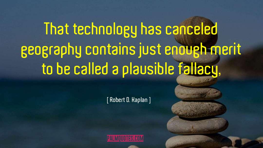 Canceled quotes by Robert D. Kaplan