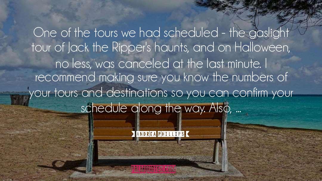 Canceled quotes by Andrea Phillips