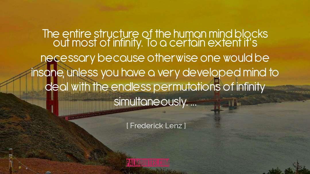 Cancer Awareness quotes by Frederick Lenz