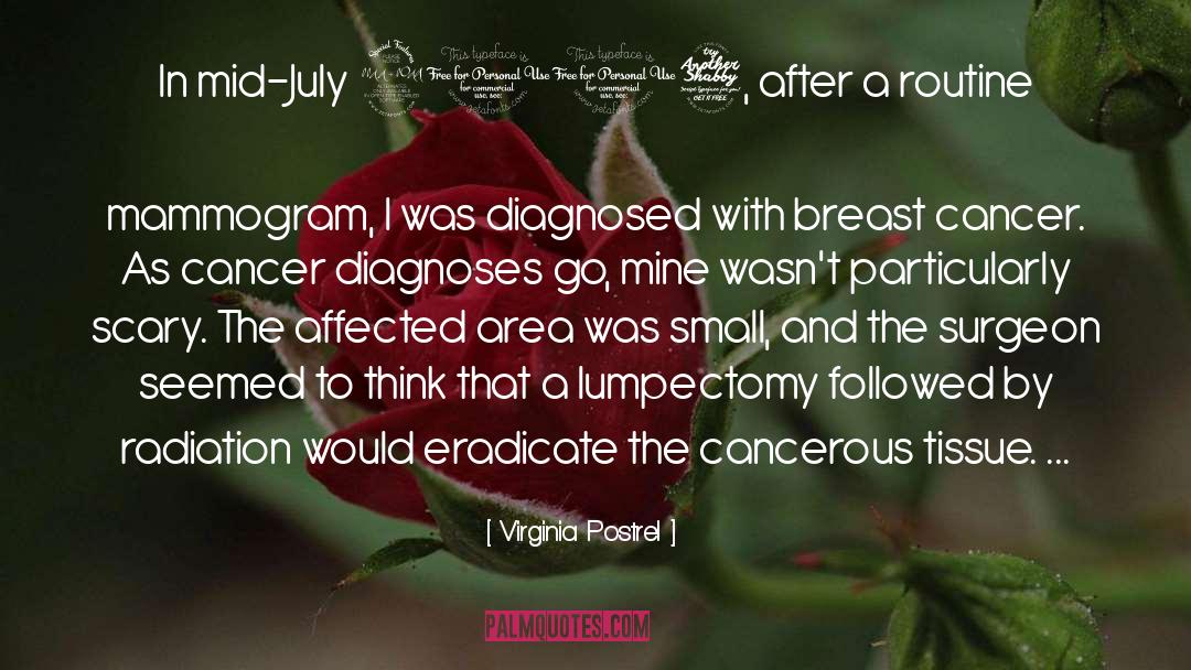 Cancer Chemo quotes by Virginia Postrel