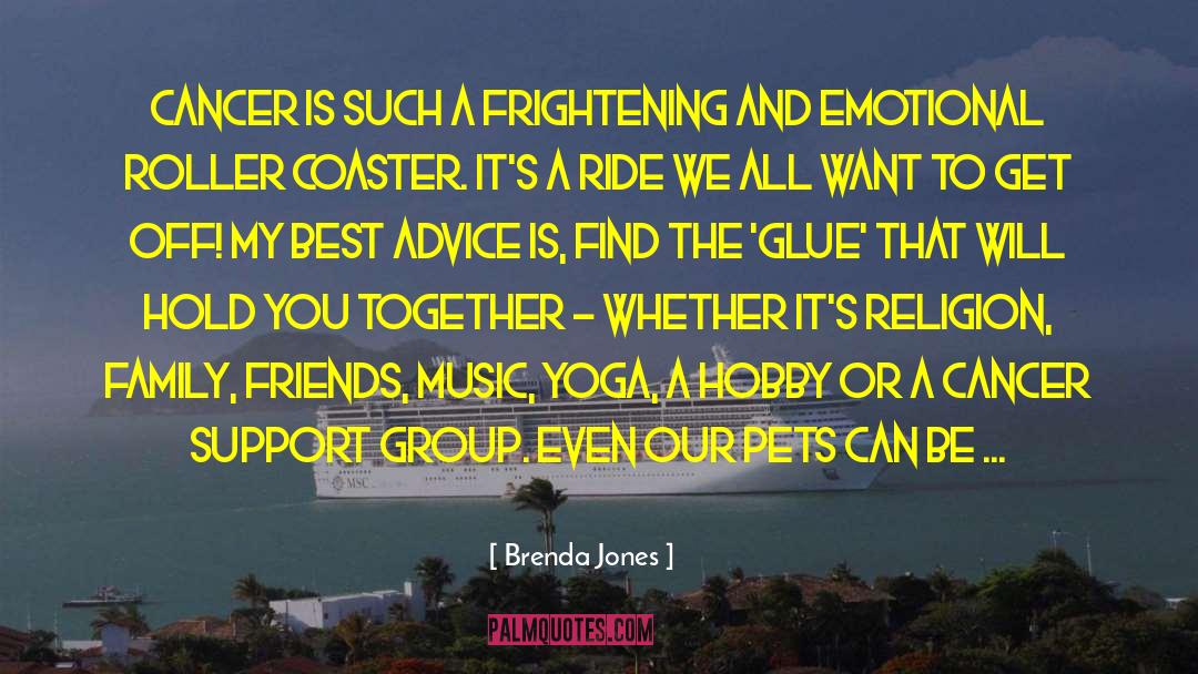 Cancer Cure quotes by Brenda Jones