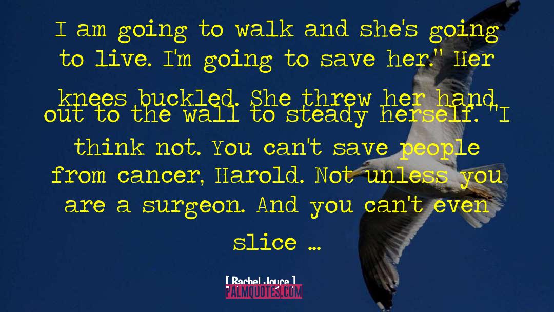 Cancer Cure quotes by Rachel Joyce
