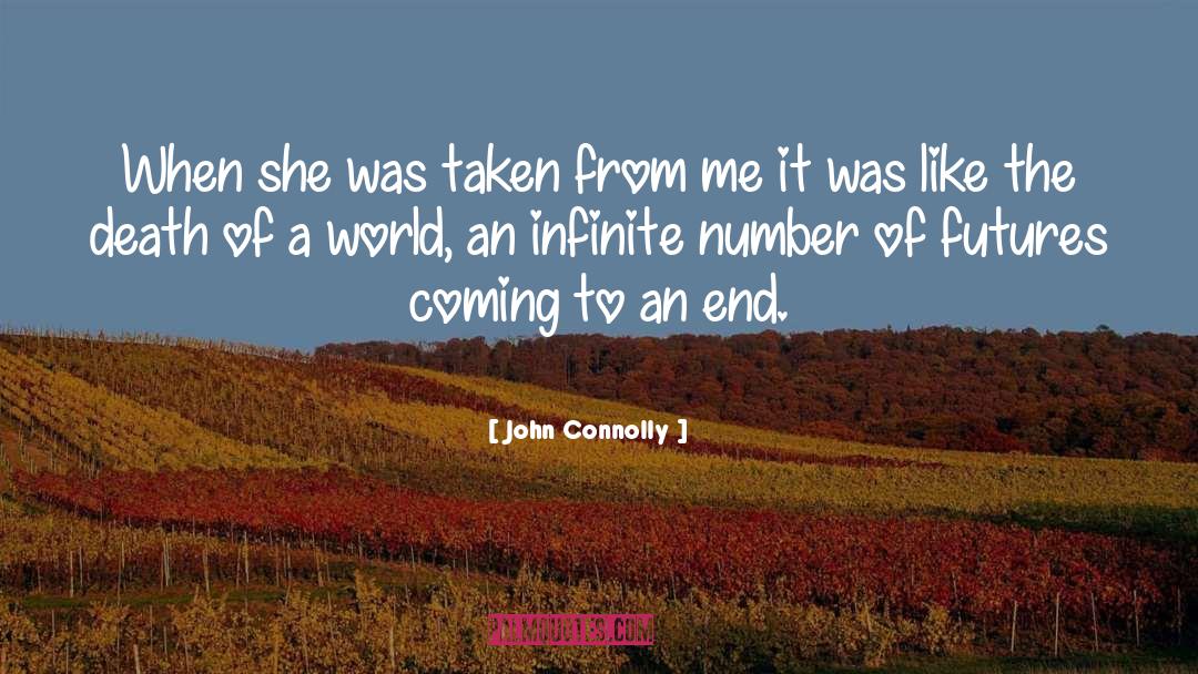 Cancer Death quotes by John Connolly