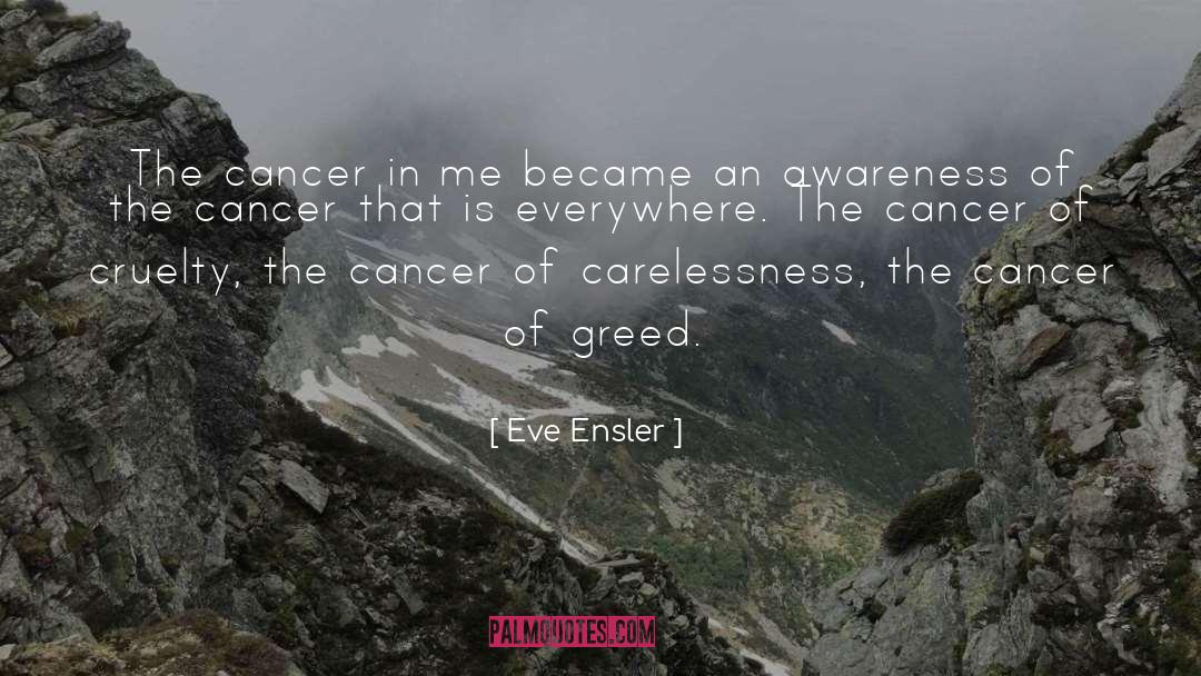 Cancer Diagnosis quotes by Eve Ensler