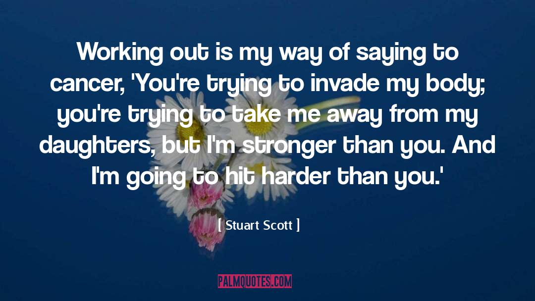 Cancer Fighters quotes by Stuart Scott