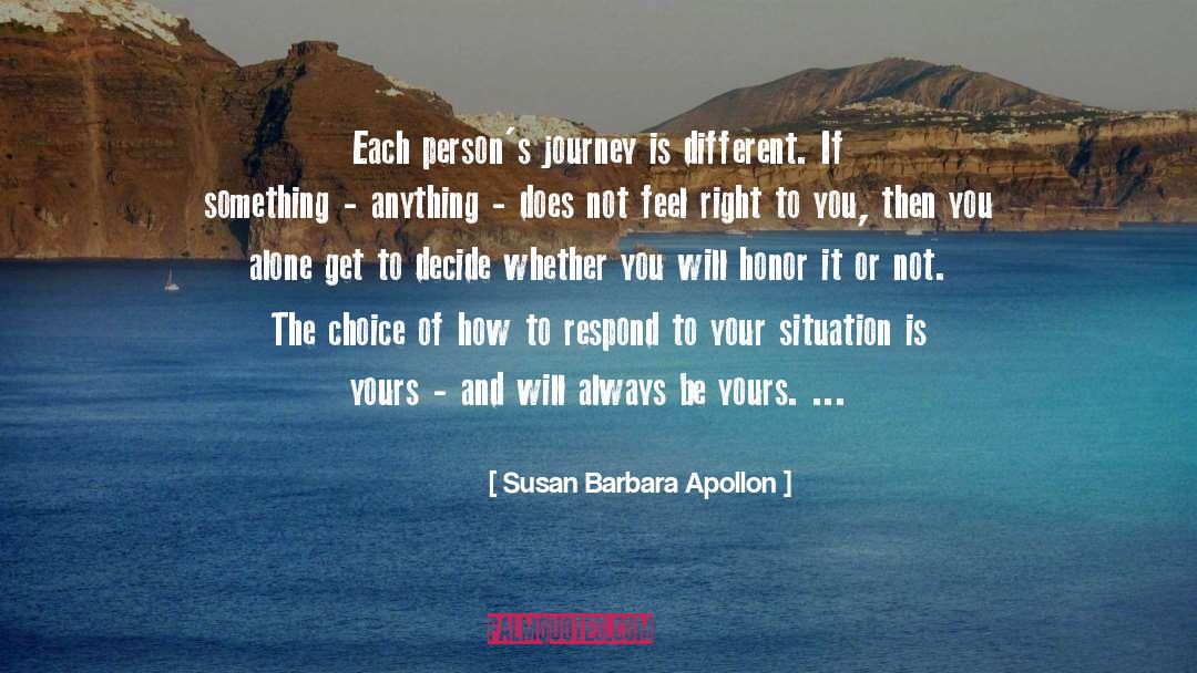 Cancer Journey quotes by Susan Barbara Apollon