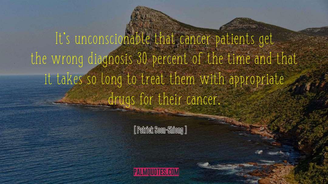 Cancer Patients quotes by Patrick Soon-Shiong